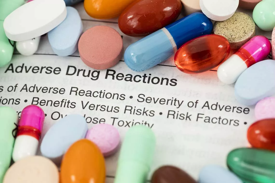 Pharmacovigilance concept illustration